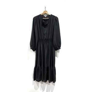 Tucker NYC Silk Juliette Dress Perfect Condition in Black by Gaby Basora